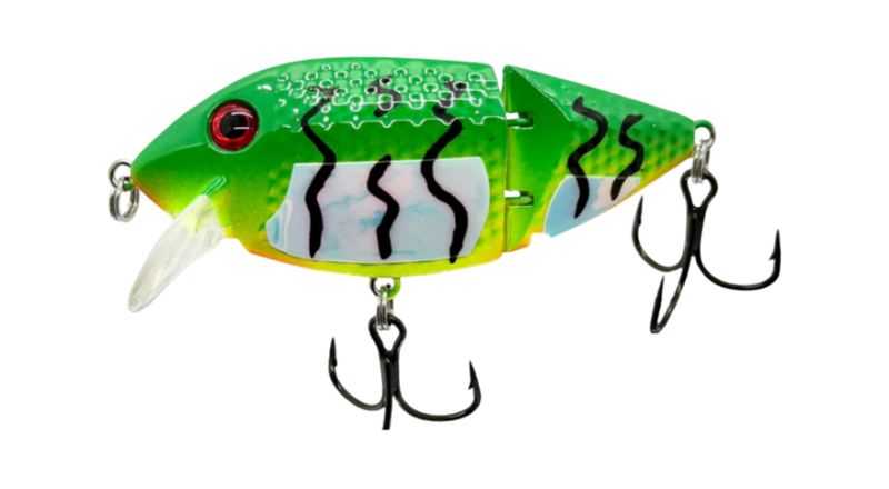 Gator Tackle Jointed Slim Fin Firetiger UV
