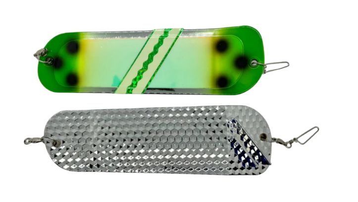 Gator Tackle Salmon Hammer Flasher 8" Green Knight