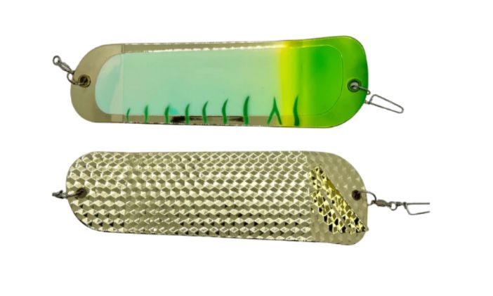 Gator Tackle Salmon Hammer Flasher 8" Gold Lucky Charms