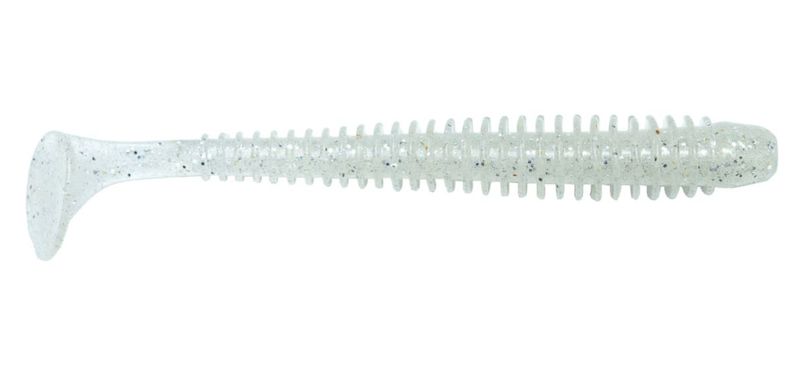 Keitech Swing Impact 3" Clear Silver Glow