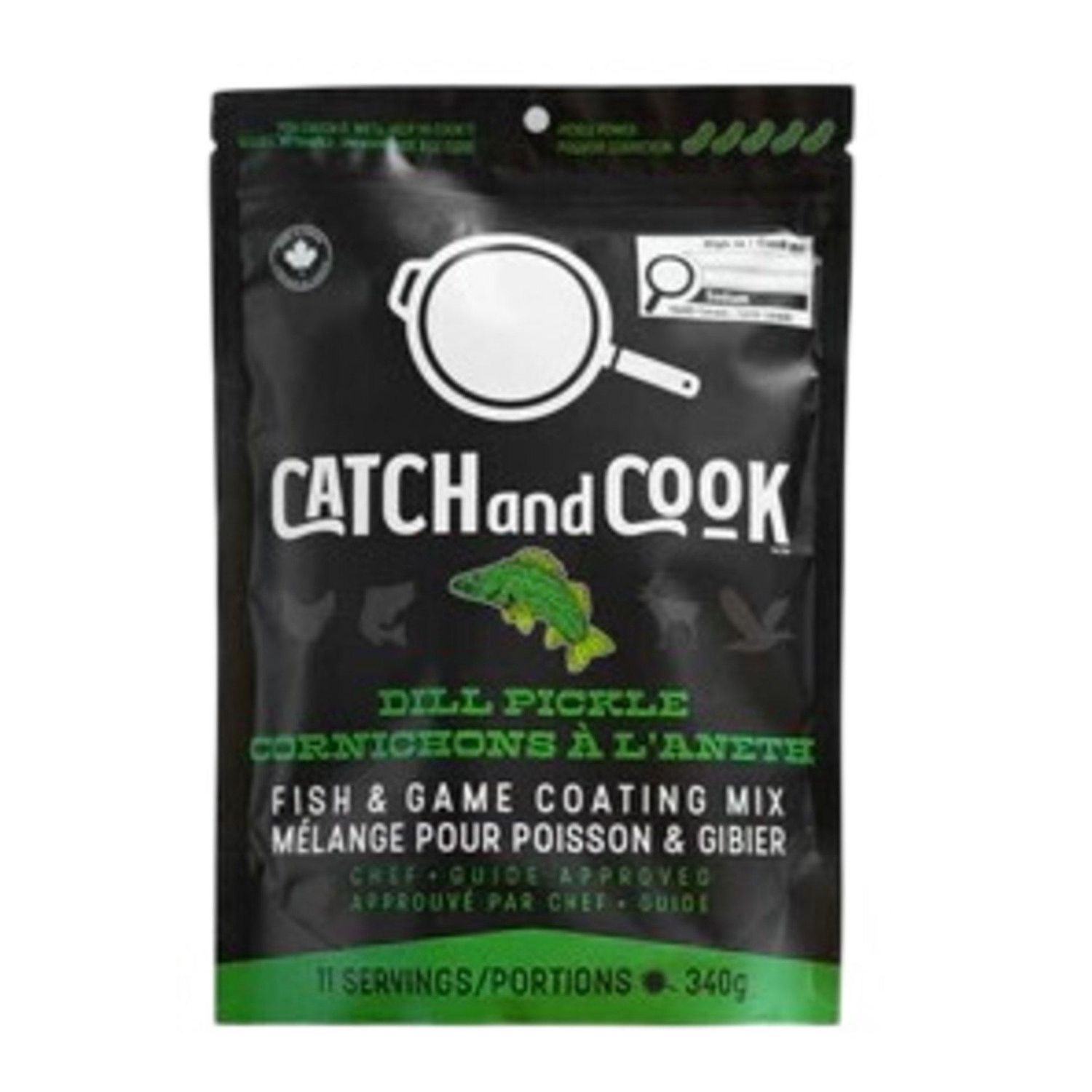 Catch &amp; Cook Fish and Game Coating Mix Dill Pickle
