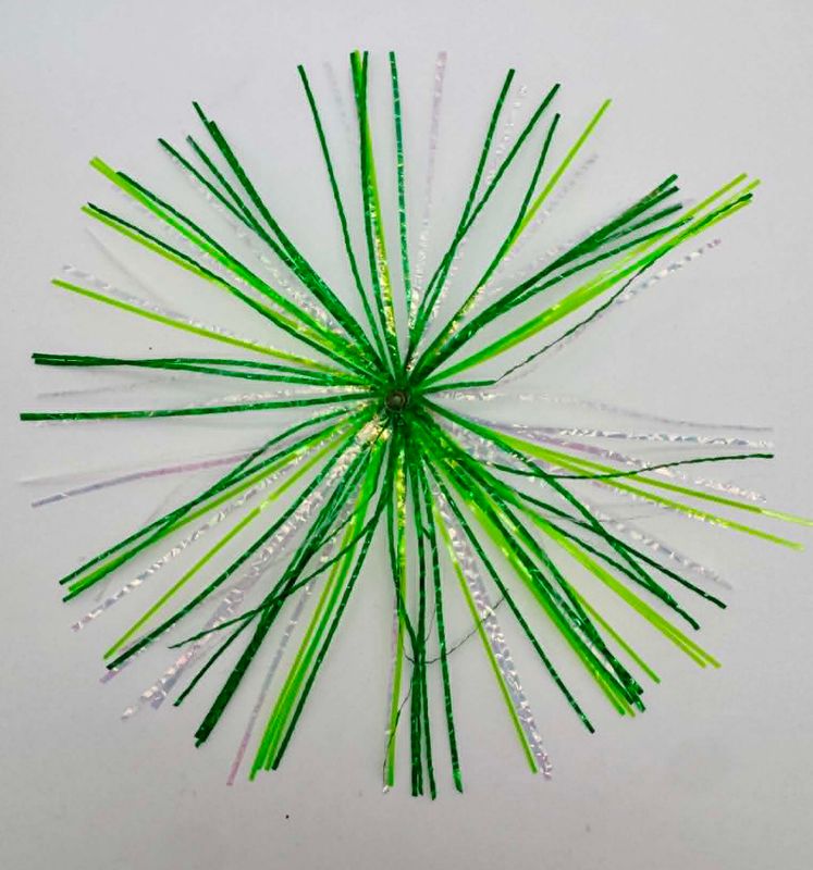 Howie's Tackle Fly Skirts 3pk Tournament Green