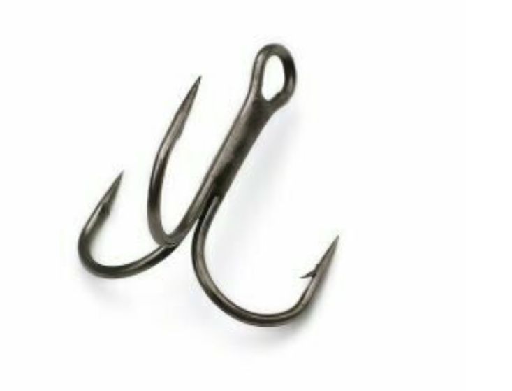 Addya JawLocker Fast Strike Round Bend Treble Black Nickel 10pk #14