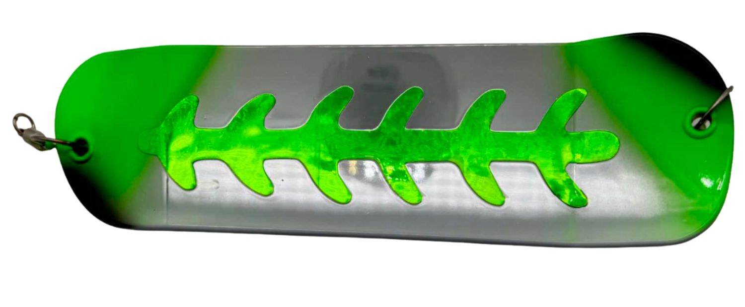 Doc's Custom 8" Flasher Green Apex