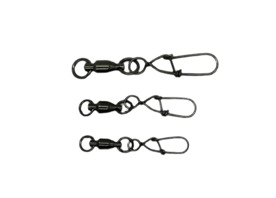 Gator Tackle Tournament Swivels #2 55lb 10pk Nickel