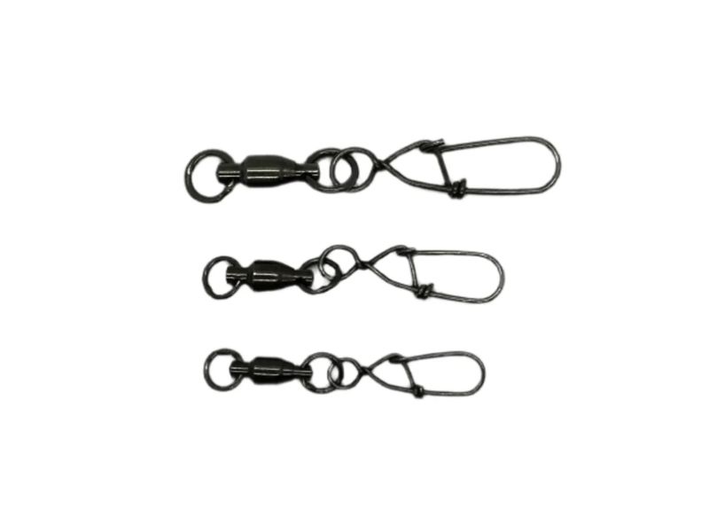 Gator Tackle Tournament Swivels #2 55lb 10pk Nickel