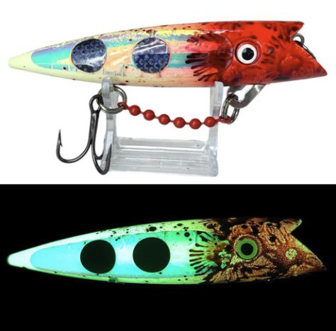 Beaver's Lures Beaver Plug Bloody Nose