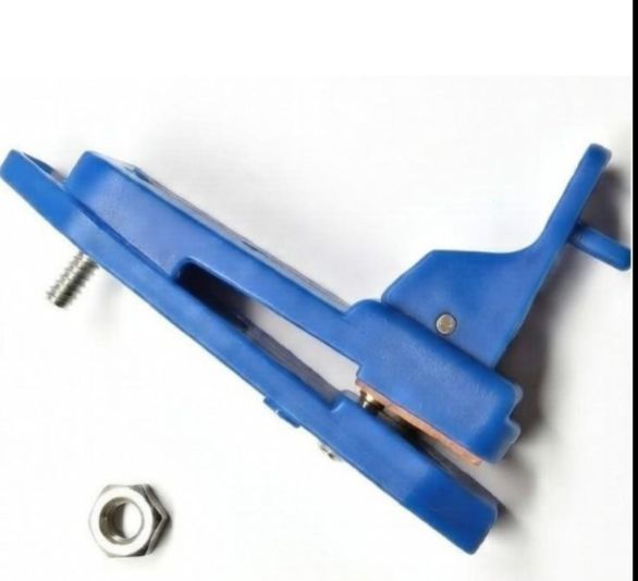 Bluewater Angler Blue Cam Lever Snap On Release Clip 2pk