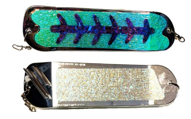 Salmon Candy Flasher 11" Megatron UV