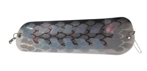 Doc's Custom 8" Flasher White Black Alewife