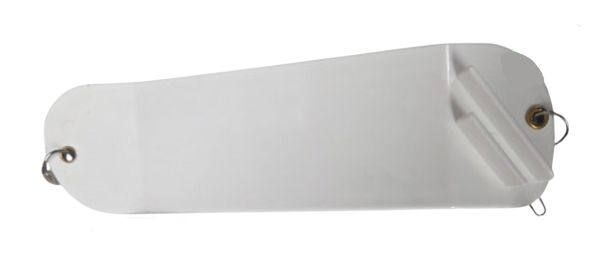 Doc's Custom 8" Flasher White Black Alewife