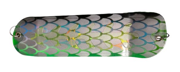 Doc's Custom 8" Flasher Green Atomic Alewife