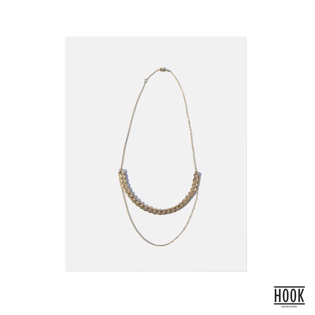 THE CHAINS STATEMENT NECKLACE