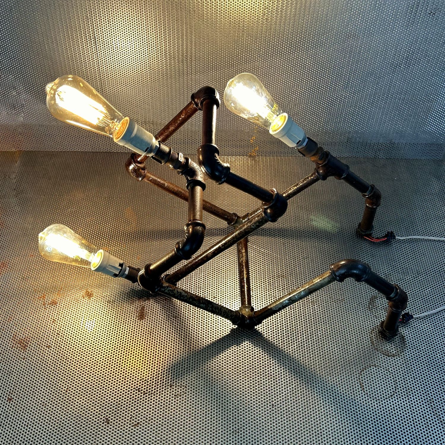 Bross - 3 lámparas  25x35x40h cm