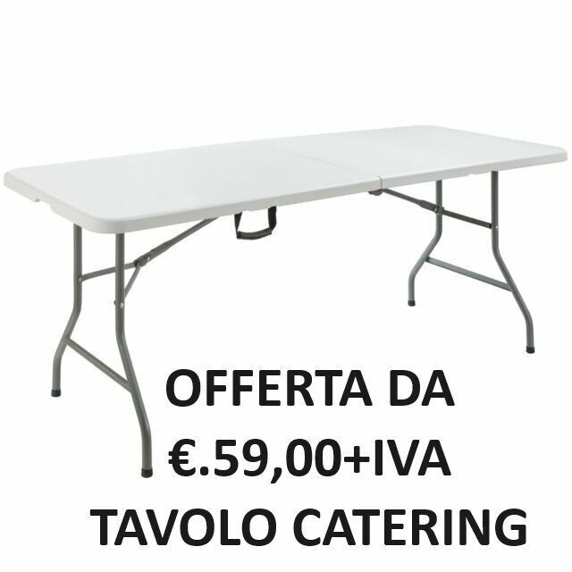 TAVOLO CATERING IN OFFERTA