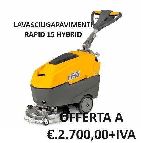 LAVASCIUGA RAPID 15 M 38 HYBRID WIRBEL