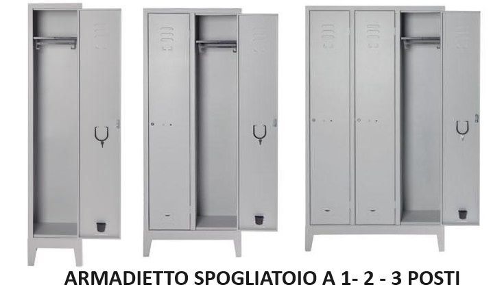 ARMADIETTI SPOGLIATOIO
