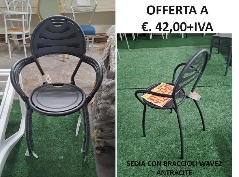 SEDIA IN ALLUMINIO IN OFFERTA
