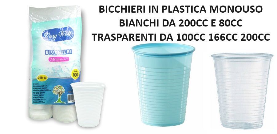 BICCHIERI MONOUSO