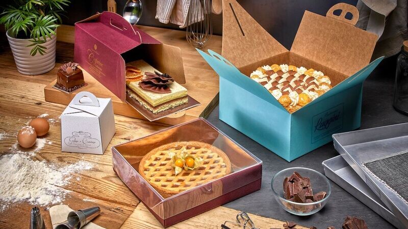 SOLUZIONI VARIE PER L'ASPORTO DI DOLCI E TORTE