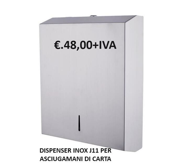 DISPENSER IN ACCIAIO PER BAGNO IN OFFERTA