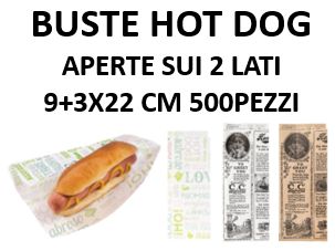 BUSTE APERTE SUI DUE LATI