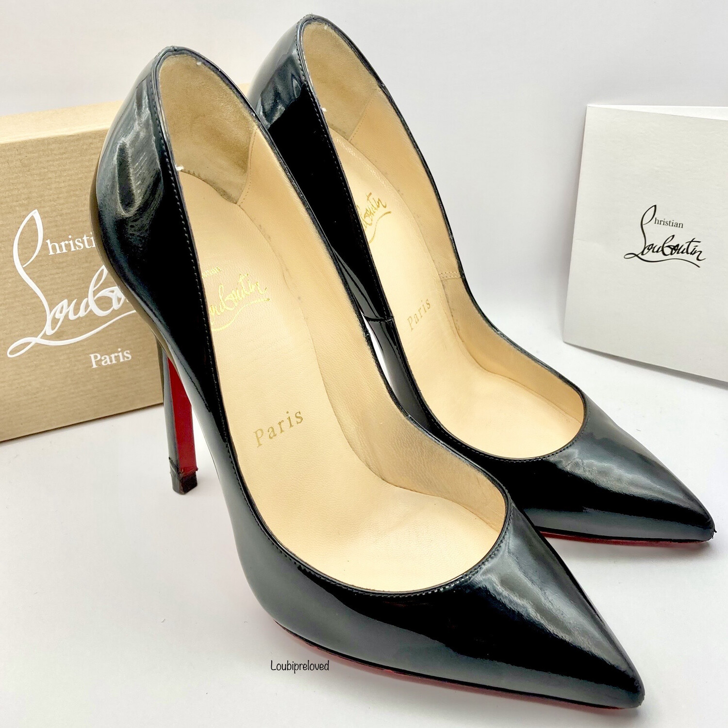 ルブタン ピガール100 patent calf ルブタン ピガール100 patent calf
