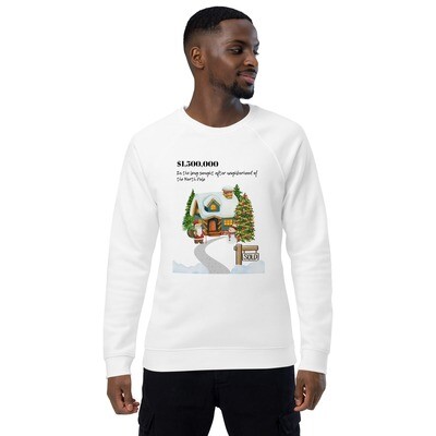 Unisex North Pole Neighborhood Sweater (White)