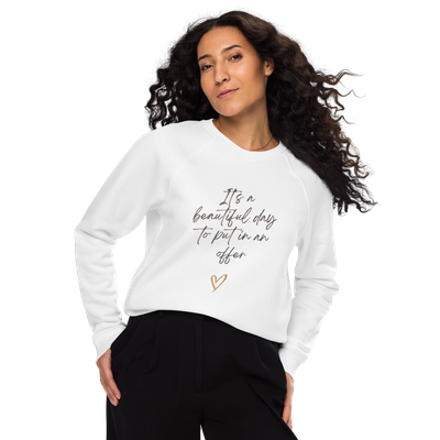 Beautiful Day to Put in an Offer - Organic Cotton Real Estate Sweater