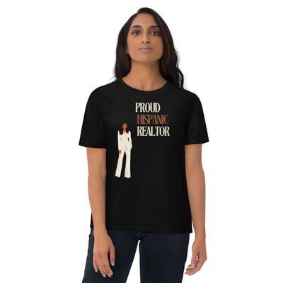 Proud Hispanic Realtor - Organic Cotton Real Estate T-Shirt