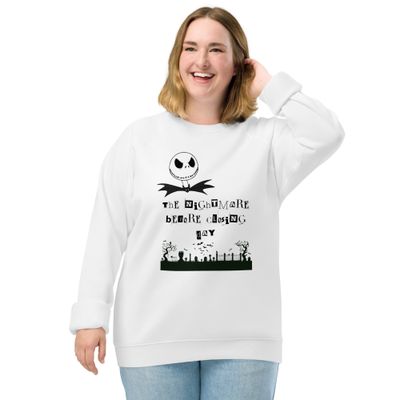 Nightmare Before Closing Day - Organic Cotton Real Estate Themed Sweater