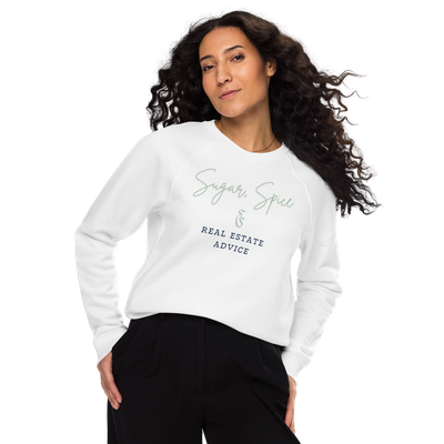 Sugar, Spice, &amp; Real Estate Advice- Organic Cotton Real Estate Sweater