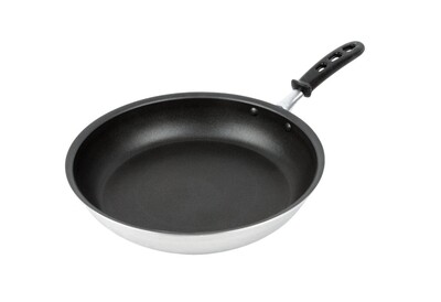 Vollrath 67932 12&quot; Fry Pan, 12&quot; dia., heat resistant up to 450°F continuous use, 600°F intermittent use, ergonomic grip, CeramiGuard II nonstick coating, aluminum