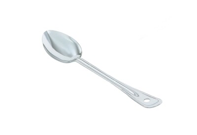 Vollrath 46981 Spoon, Serving, solid, 15", stainless, imported.