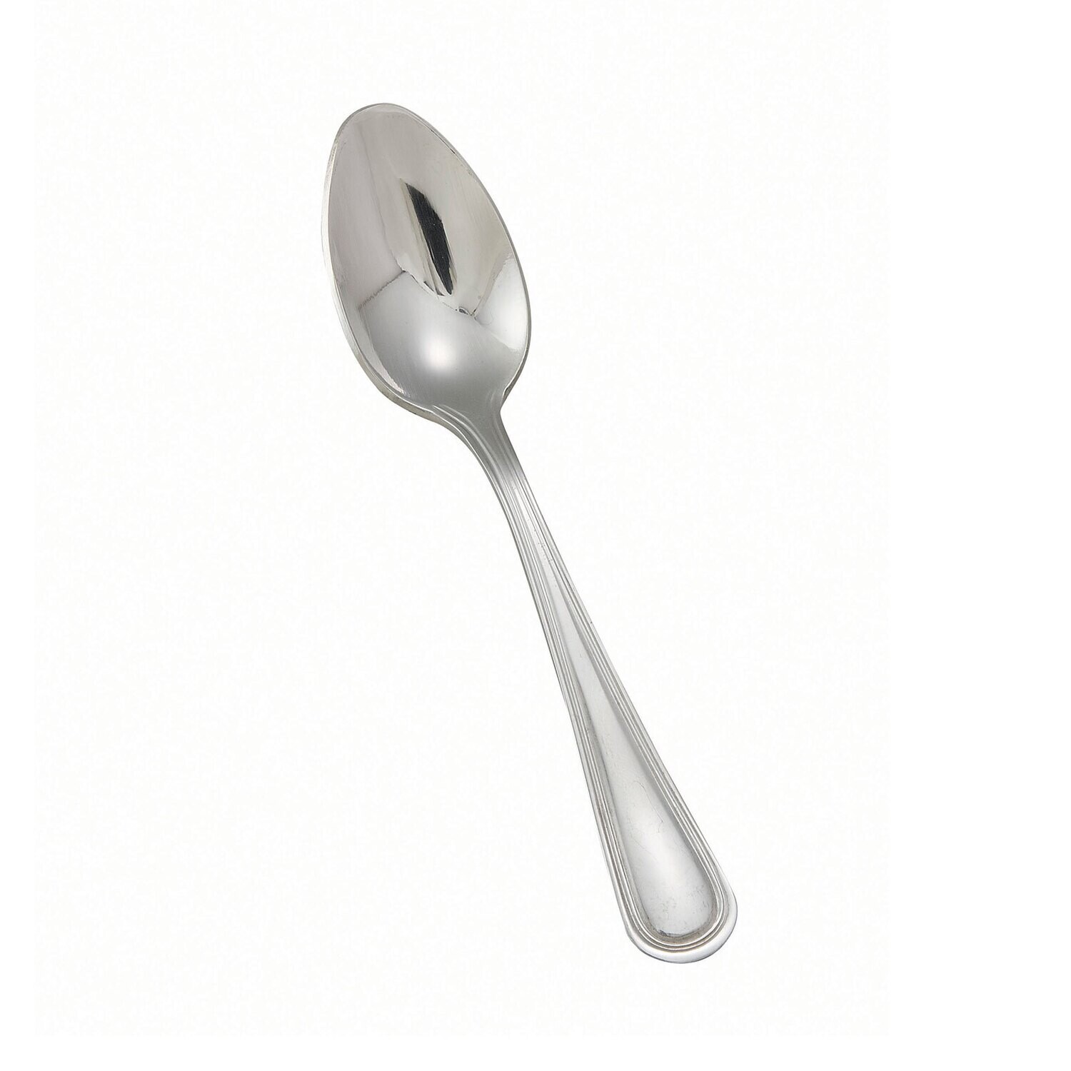 Winco 0021-01 Continental Teaspoon, Extra Heavy Weight, Stainless Steel, Mirror Finish