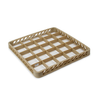 Royal Industries ROY GR 25 E Dishwasher Extender Rack, 25 Compartment