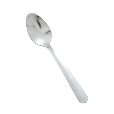 Winco 0002-01 Teaspoon, 5-7/8&quot;, 18/0 stainless steel, medium weight, vibro finish, Windsor