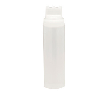 TableCraft 12463C3 WideMouth Squeeze Bottle, Three Tip-Top, 24 oz.