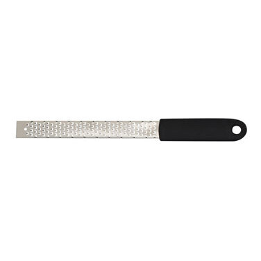 Winco GT-104 Grater Zester Blade, Black Soft Grip Handle, 15&quot;