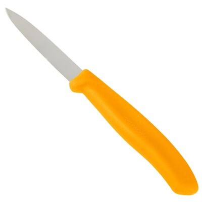 Victorinox Paring Knife Spear Point 3-1/4” Orange Handle