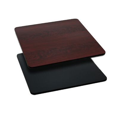 Flash Furniture XU-MBT-3030-GG Square Table Top With Reversible, 30”