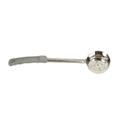 Thunder Group SLLD104P  Portion Controller, 4 oz. capacity, perforated, two-piece construction, plastic color-coded handle, stainless steel, gray