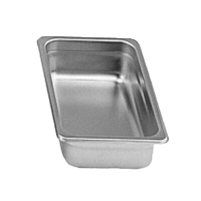 Thunder STPA2132  Steam Table Pan, 1/3 size, 2-1/2" deep, anti-jam, 22 gauge, 18/8 stainless steel