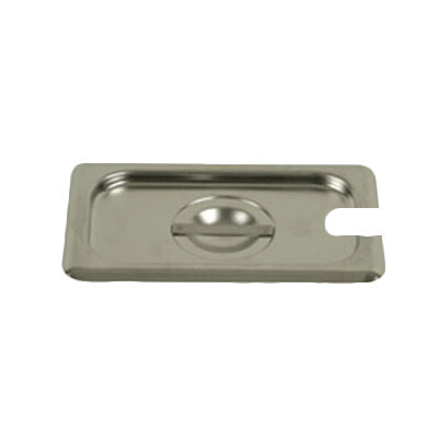 Thunder STPA5160CS Steam Table Pan Cover, 1/6 size, solid with handle, reinforced corners, 24 gauge, stainless steel
