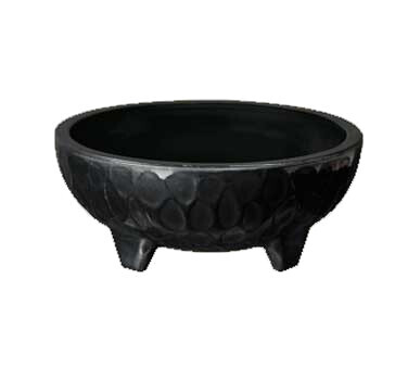G.E.T MOJ-801-BK Enterprises Viva Mexico Melamine 4 oz. Molcajete Bowl
