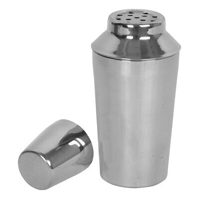 Thunder Group SLIG008  Cocktail Shaker, 8 oz., 3-piece set includes: shaker, strainer &amp; jigger, stainless steel