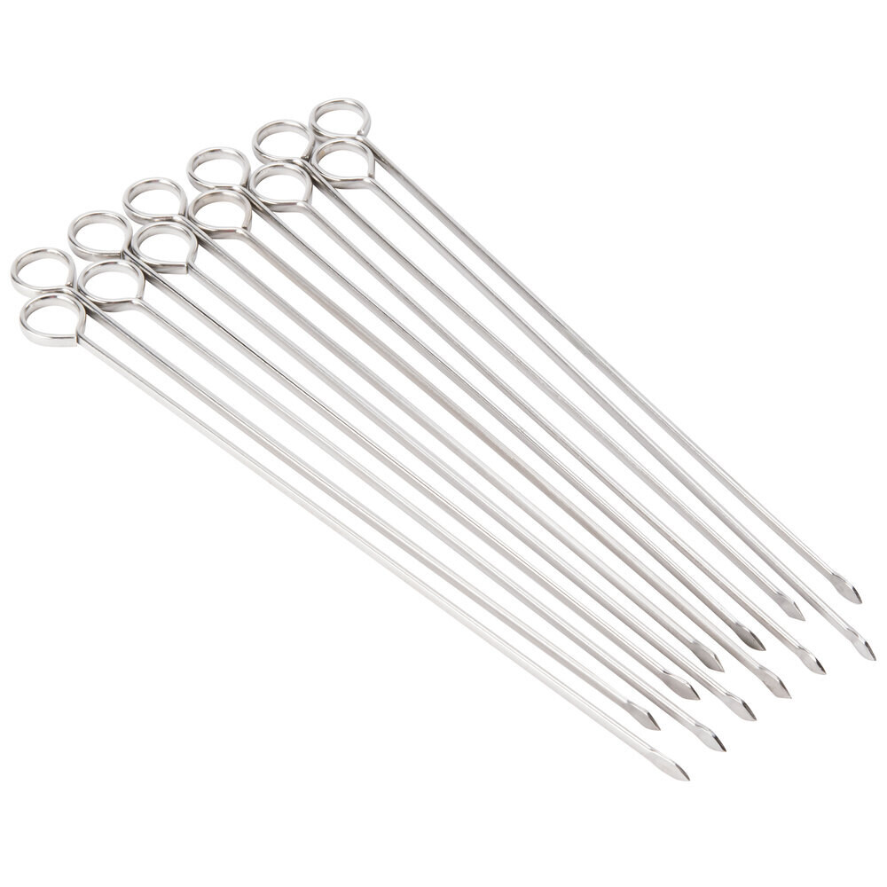Stainless 40710RS--Steel Skewer 10&quot;