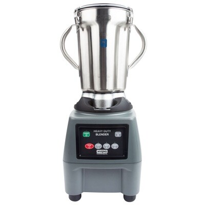 Waring CB15 Food Blender, Stainless Steel,  1 gal.