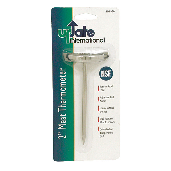 Update Meat Thermometer 2&quot; Dial 130° - 190°F