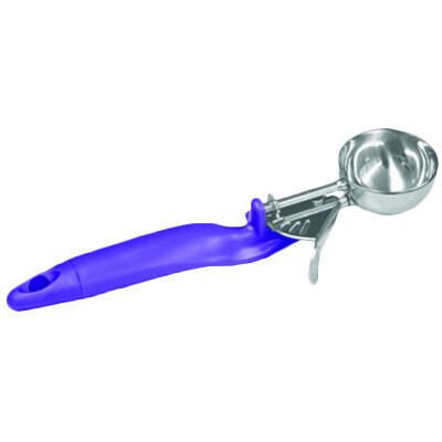 Thunder Group SLDS040LDisher, 3/4 oz., #40, lever, ergonomic handle, 18/8 stainless steel, orchid
